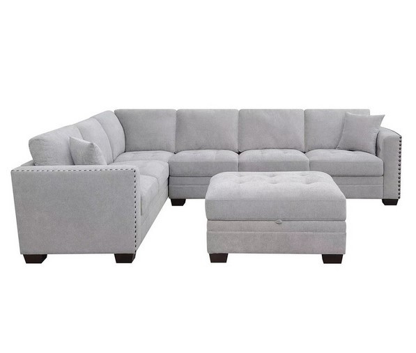 Thomasville Fabric Sectional Lounge W, Are Thomasville Sofas Good Quality