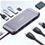 Mbeat Elite X11 Dual HDMI 9-in-1 USB-C Docking Station - Space Grey