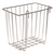 6 x MAINONE Bathroom Chrome Storage Wire Baskets, 14.0 (D) x 21.0 (W) x 19.