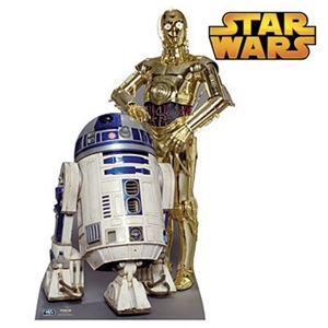 Star Wars C-3PO & R2-D2 Cardboard Cutout