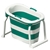 1030x650mm Eco-friendly Foldable Adult Baby TPE Bathtub Oval Water Tub