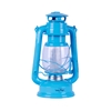 12 LED Solid Metal Camping Hurricane Lantern - Blue
