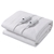 Dreamaker 100% Cotton Quilted Electric Blanket White Queen Bed