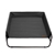 Charlie’s Pet High Walled Outdoor Trampoline Pet Bed Cot - Black 85x85x33cm