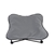 Charlie’s Pet Portable and Foldable Outdoor Pet Chair - Grey - 90x90x25cm