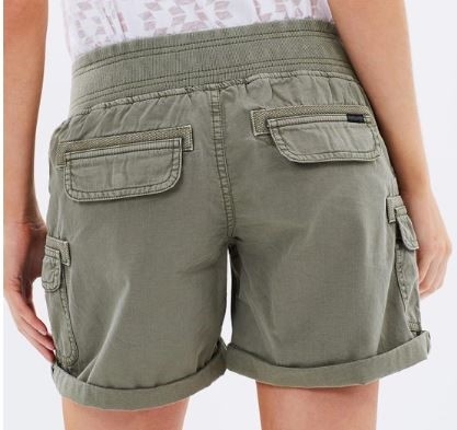 New Rip Curl ALMOST FAMOUS II WALKSHORT Womens Casual Cargo Shorts BLK Size 10