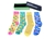 Unisex Bright Socks Sox Novelty GREEN Funky Party Casual Formal Gift Box