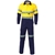 DNC Heavy Weight Coveralls, Size 97R, 3M Reflective Tape, Yellow/Navy. (SN: