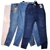 4 x RE:DENIM Women`s Denim Jeans & Jegging. Size 10, Colour: Assorted. (SN: