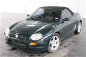 Unreserved 1998 MG Roadster Manual Convertible