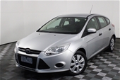 Unreserved 2012 Ford Focus Ambiente LW Automatic Hatchback
