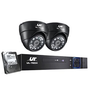 ULtech 1080P CCTV Security System 2 Dome
