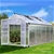 Green Fingers 3.1 x 2.5m Polycarbonate Aluminium Greenhouse