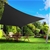 Instahut Sun Shade Sail Cloth Shadecloth Rectangle Canopy Sand 280gsm 3x4m