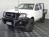2011 Toyota Hilux SR (4x4) T/D Manual Crew Cab Chassis