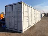 Unreserved Unused 40ft Side Opening Container -  Darwin
