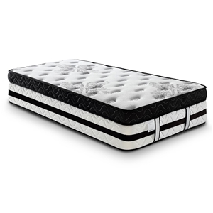 Laura Hill Single Mattress with Euro Top