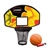 Kahuna 10ft Trampoline Mat Net Safety Pad Basketball Set Blue/Orange