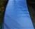 12ft Trampoline Replacement Safety Pad and Net Round 8 Poles Blue