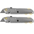 STANLEY Twin Pack Quick Change Retractable Utility Knives, Sw Out Blade Sto