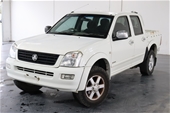 Unreserved 2004 Holden Rodeo LT RA Automatic Dual Cab