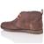 Timberland Boy's Brown Leather Ridgefield Desert Boots