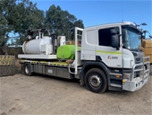 2012 Scania Vacuum Truck and 2007 Ivecco Water Truck