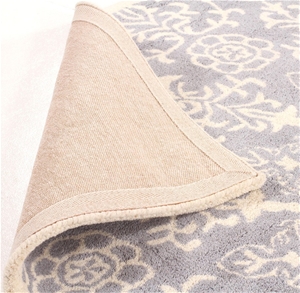 Designer Wool Rug Azura Blue Cream 280x1