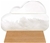 Cloud Storm Glass Weather Forecast Station Gift Novelty Wooden Base Décor
