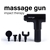 4 Heads Massage Gun & Tissue Percussion Massager Muscle Vibrating Relaxing
