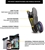 BLACK EYE Pro Kit Tele 3X, Full-Fisheye & HD Macro Clip On Lens, Multi-Comp