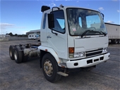 Unreserved 2007 Mitsubishi FN600 6 x 4 Cab Chassis Truck