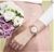 SK Women Fashion & Elegant watch Miyota Beige Leather Bracelet SK0118