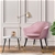 Artiss Armchair Lounge Chair Accent Retro Single Sofa Velvet Pink Seat