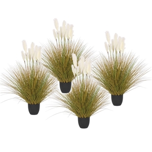 SOGA 4X 137cm Artificial Potted Reed Bul