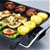SOGA Electric Steamboat Asian Fondue Teppanyaki Hotpot Grill Plate
