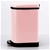 SOGA 2X Foot Pedal SS Rubbish Recycling Garbage Waste Trash Bin 10L U Pink