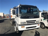 Unreserved 2003 Isuzu FVZ 6x4 Cab Chassis Truck