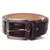 CINTURA Mens Leather Belt, Size 110, RRP $195, Colour: Maroon Crocodile Tex