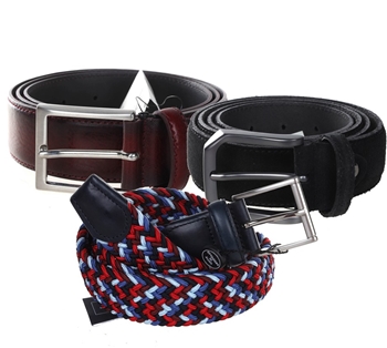 Genuine Leather &#38; Woven Belts