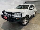 2015 Holden Colorado 4X4 LX RG T/D Manual Crew Cab Chassis