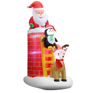 Jingle Jollys 2.4M Christmas Inflatable 