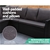 Gardeon Outdoor Furniture Dining Sofa Set Lounge Wicker 8 Seater Black