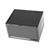 Sherwood Home Kicks Side Display Stackable Shoe Storage Box - Black