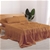 Natural Home 100% European Flax Linen Sheet Set - Rust - Super King Bed
