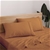 Natural Home 100% European Flax Linen Sheet Set - Rust - King Bed