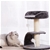 Charlie's Pet Cat Tree with Scratching Slope - Charcoal