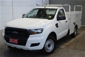 2017 Ford Ranger XL 4X2 PX II T/Diesel Manual Cab Chassis