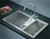 745x505mm Handmade Stainless Steel Topmount Kitchen Sink with Waste