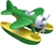 GREEN TOYS Seaplane Water Plane, 22.86 x 22.86 x 12.7cm. Buyers Note - Disc